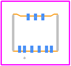 504754-0700 - Molex PCB footprint - Other - Other - 504754-0700-5