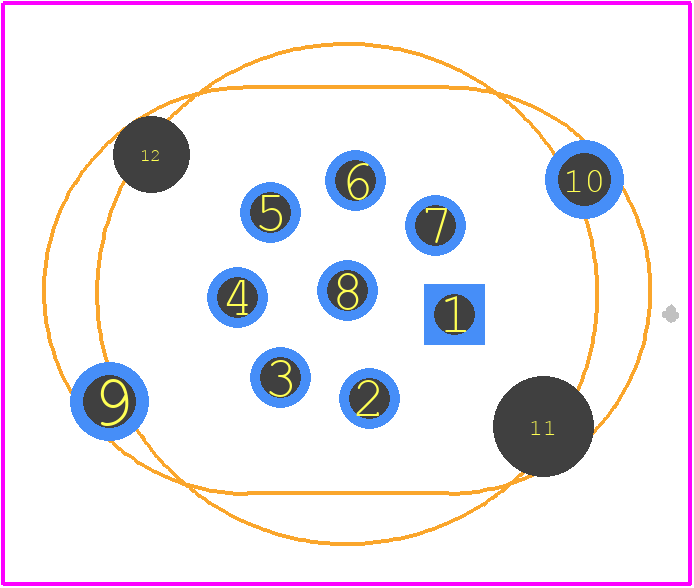 21033212818 - HARTING PCB footprint - Other - Other - 21033212818