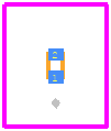02015J0R2ZBSTR - Kyocera AVX PCB footprint - Other - Other - 0201 