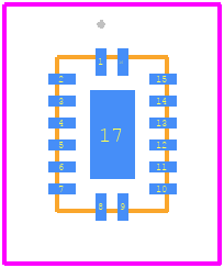 SN74HCS165QBQBRQ1 - Texas Instruments PCB footprint - Other - Other - SN74HCS165QBQBRQ1-4