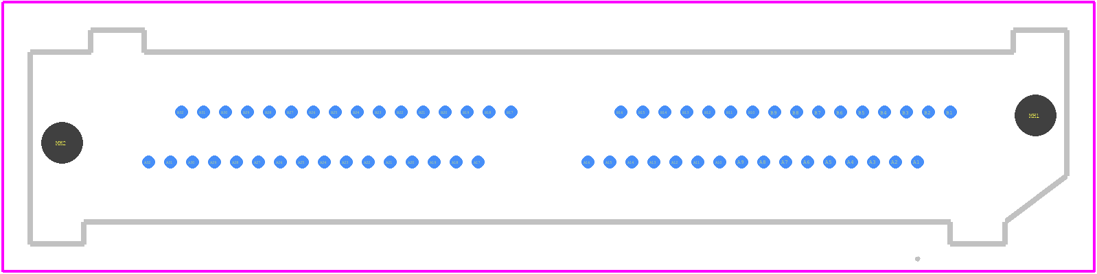 NVAM-DP-02-2-05.0-S-2-K-TR - SAMTEC PCB footprint - Other - Other - NVAM-DP-02-2-05.0-S-2-K-TR-3