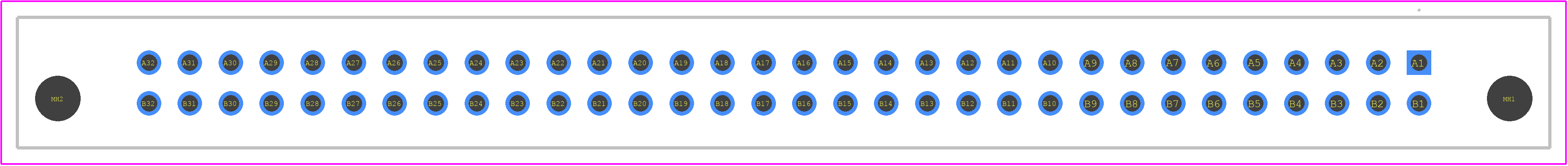 284166-E - TE Connectivity PCB footprint - Other - Other - 284166-E-2