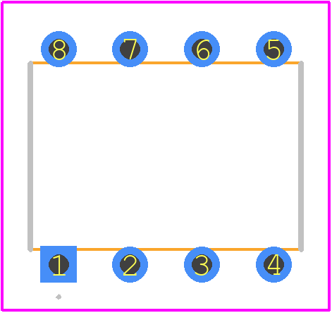 SP723APP - LITTELFUSE PCB footprint - Other - Other - PDIP-8