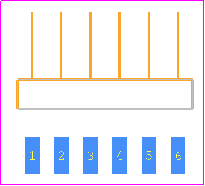 TSM-106-01-F-SH-P - SAMTEC PCB footprint - Other - Other - TSM-106-01-F-SH-P-4