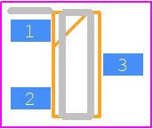 MUN5135T1G - onsemi PCB footprint - SOT23 (3-Pin) - SOT23 (3-Pin) - MUN5135T1G