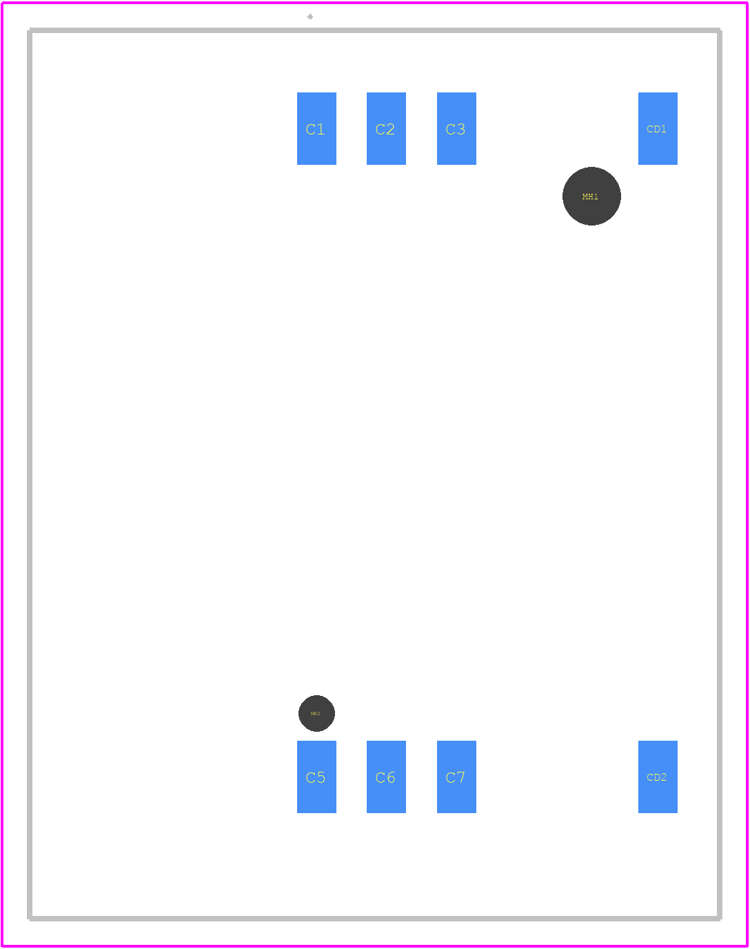 MUP-C716-6 - MUP PCB footprint - Other - Other - MUP-C716-6-3
