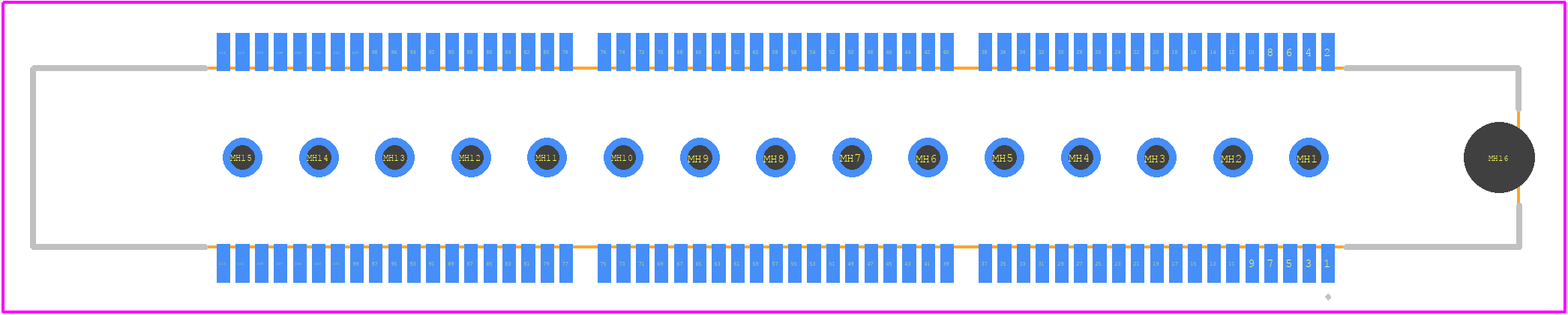 MIT-057-01-L-D-K - SAMTEC PCB footprint - Other - Other - MIT-057-01-L-D-K-2