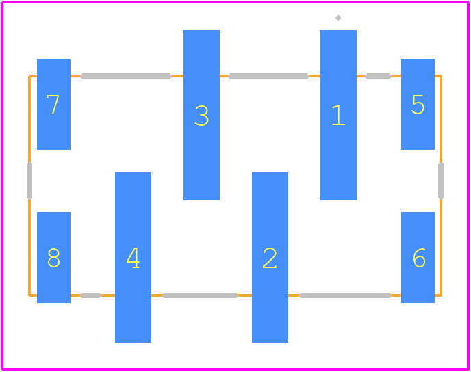2365497-4 - TE Connectivity PCB footprint - Other - Other - 2365497-4-2