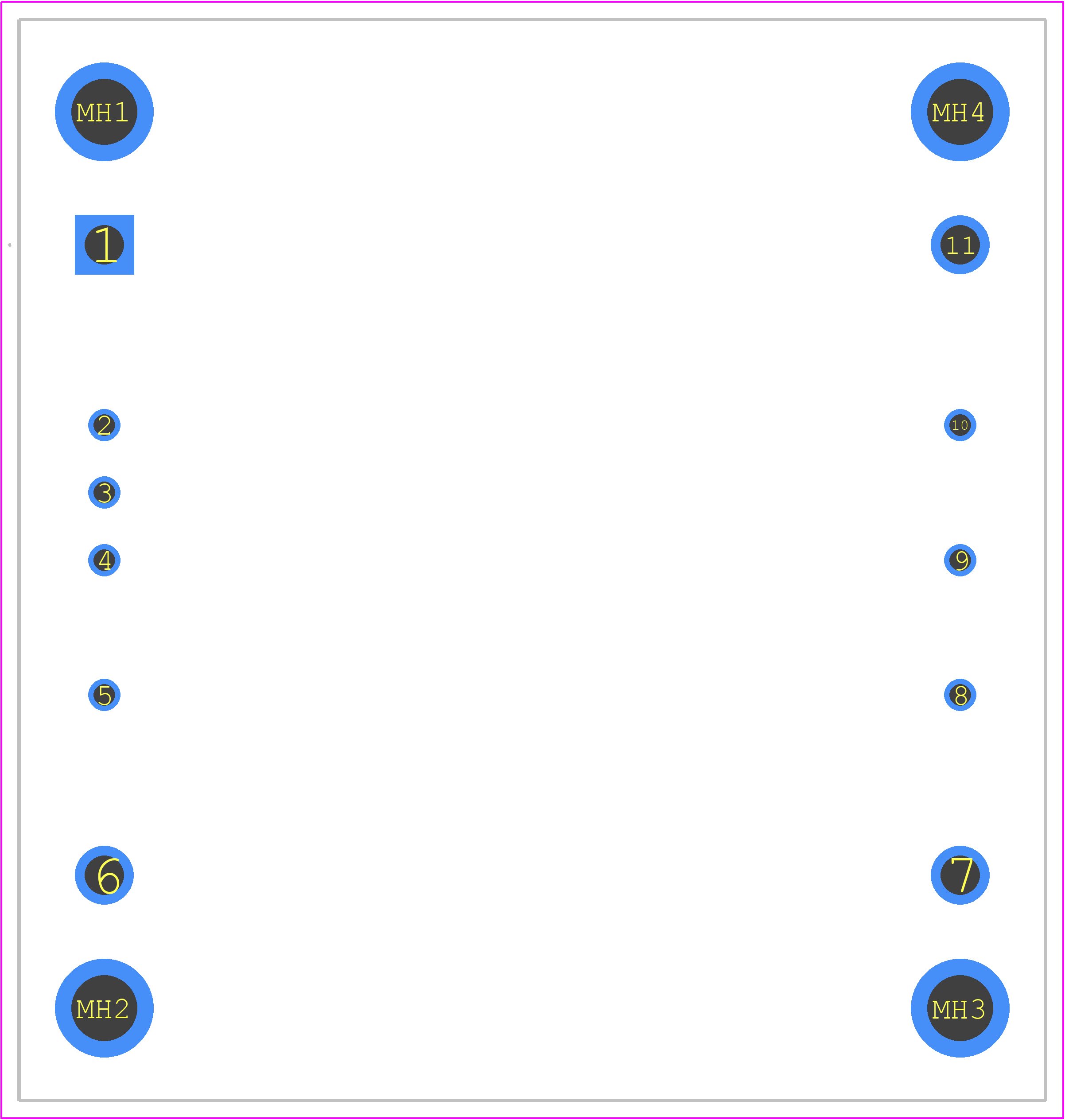 RDF15072S12 - XP POWER PCB footprint - Other - Other - RDF15072S12-1