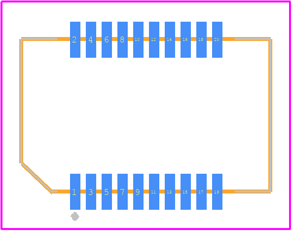 MEC8-110-01-L-DV - SAMTEC PCB footprint - Other - Other - MEC8-110-01-L-DV-1