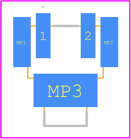 TA3-4E3K-V-T/R - Diptronics PCB footprint - Other - Other - TA3-4E3K-V-T/R-1