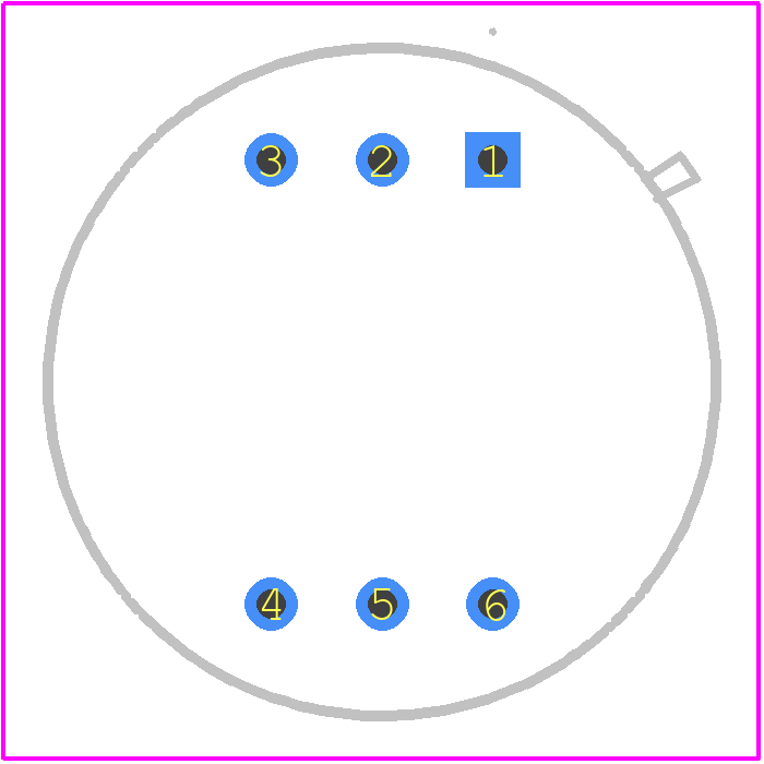 QP50-6-TO8 - TE Connectivity PCB footprint - Other - Other - QP50-6-TO8-1