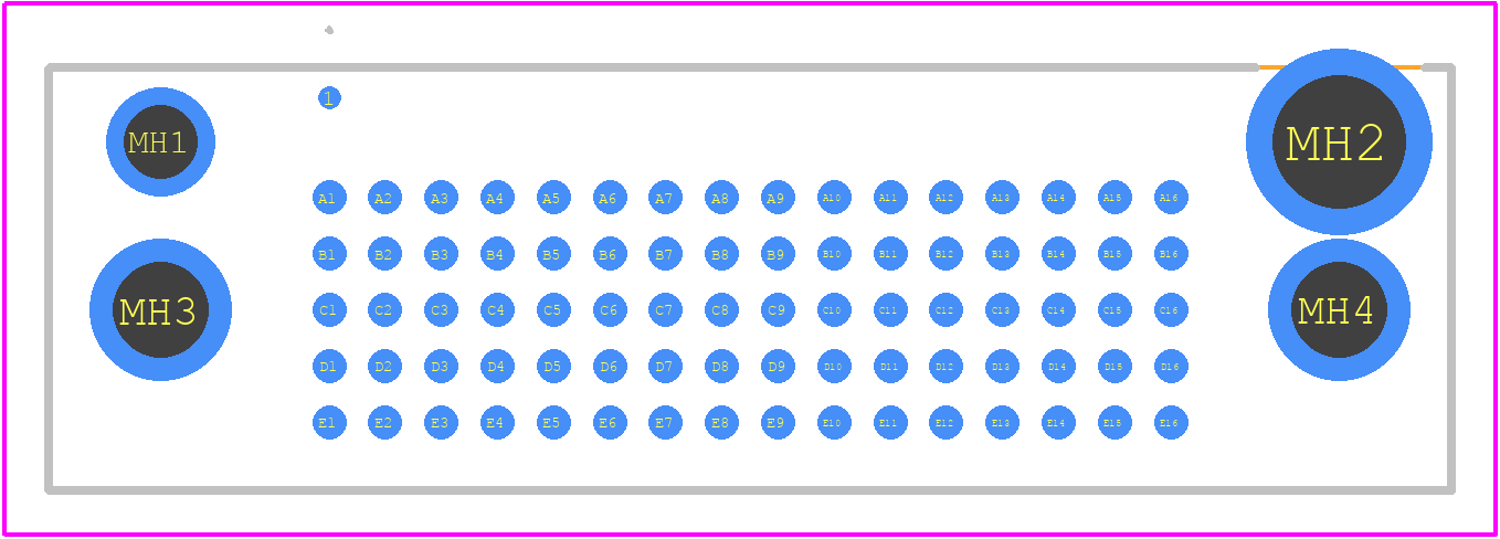 SPH1-F080A - Neoconix PCB footprint - Other - Other - SPH1-F080A-3