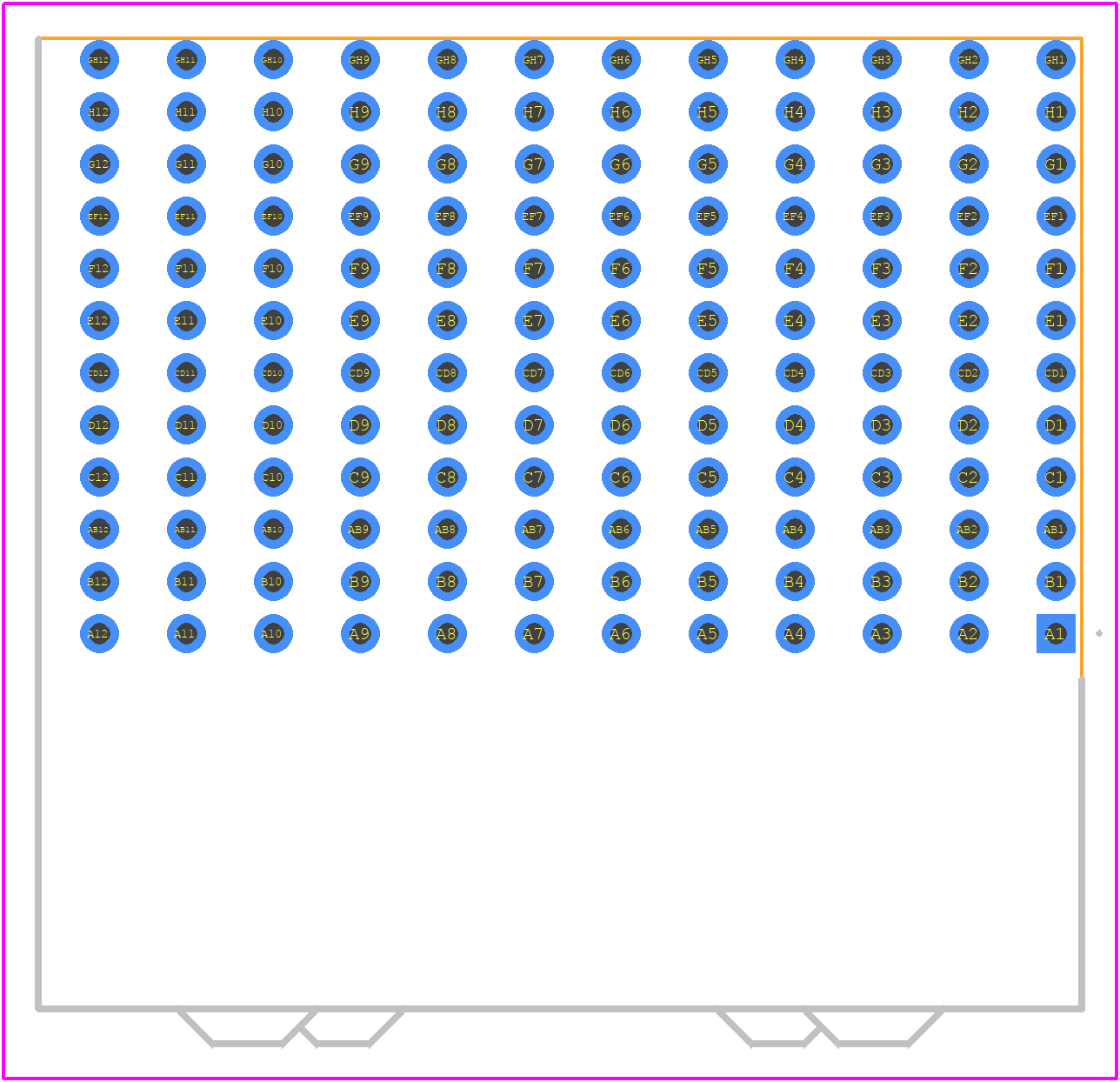 973099 - TE Connectivity PCB footprint - Other - Other - 973099-3