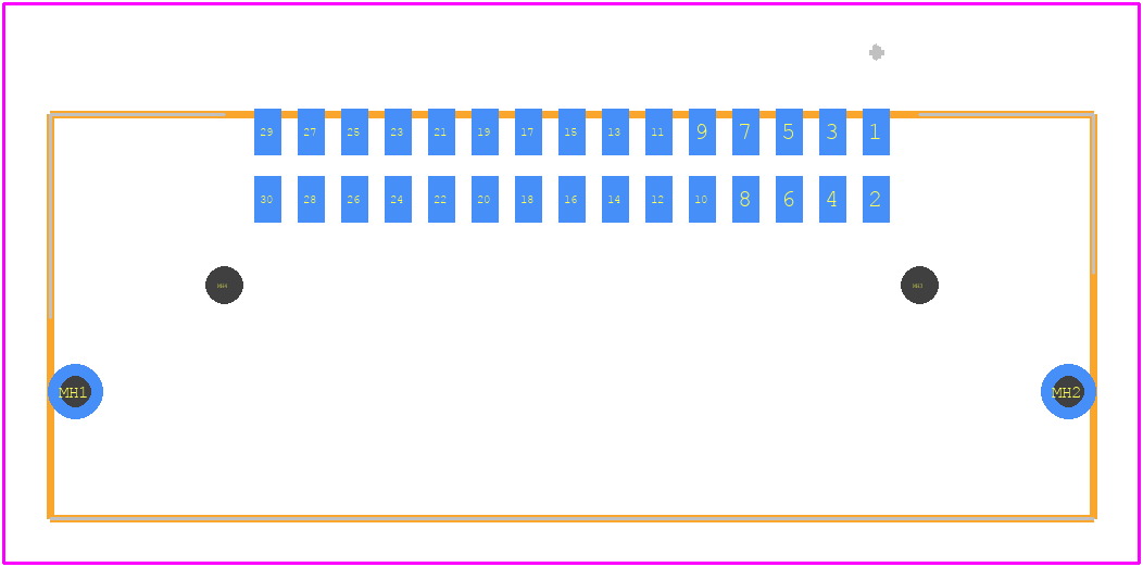T1M-15-GF-DH - SAMTEC PCB footprint - Other - Other - T1M-15-GF-DH-1