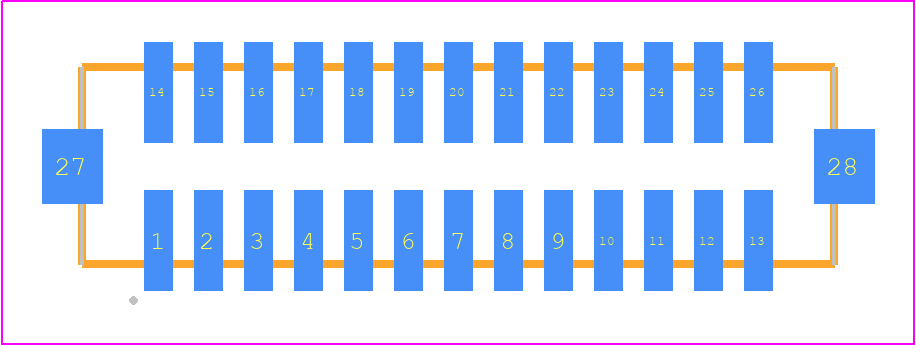 G125-MS12605L3R - Harwin PCB footprint - Other - Other - G125-MS12605L3R
