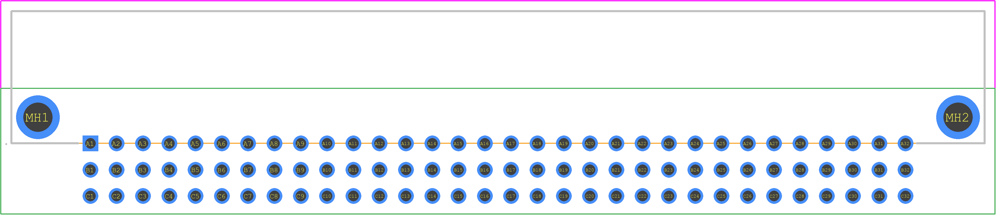 09734962804 - HARTING PCB footprint - Other - Other - 09734962804-2