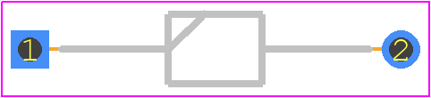 GDZ4.7C - PANJIT PCB footprint - Diodes, Axial Diameter Horizontal Mounting - Diodes, Axial Diameter Horizontal Mounting - DO-34_2023