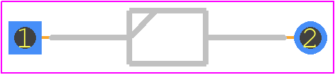 BZX55C56 - PANJIT PCB footprint - Diodes, Axial Diameter Horizontal Mounting - Diodes, Axial Diameter Horizontal Mounting - BZX55C56