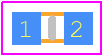 0402DF-361XJRU - COILCRAFT PCB footprint - Inductors Chip - Inductors Chip - 0402DF_1
