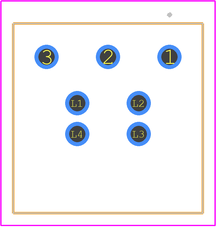 ULP12OAP1RSSCL1RGB - E-Switch PCB footprint - Other - Other - ULP12OAP1RSSCL1RGB-4