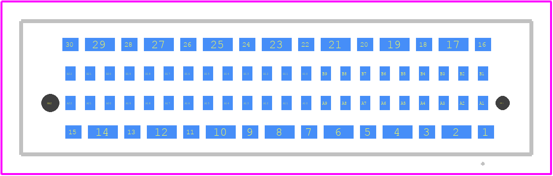 524538-E - TE Connectivity PCB footprint - Other - Other - 524538-E-5