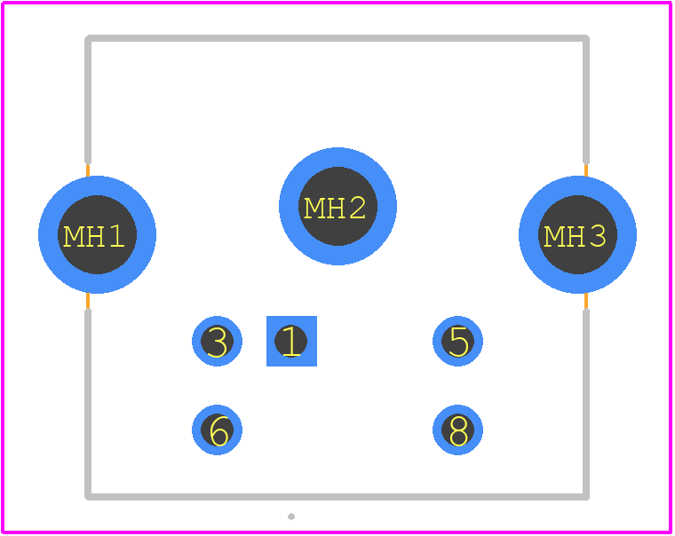 MDJ-005-FS - Adam Tech PCB footprint - Other - Other - MDJ-005-FS-2