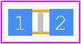 TS4148 RCG - Taiwan Semiconductor PCB footprint - Diodes Chip Non-polarised - Diodes Chip Non-polarised - TS4148 RCG REEL