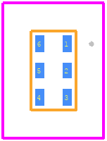 APDS-9999 - Avago Technologies PCB footprint - Other - Other - APDS-9999-2