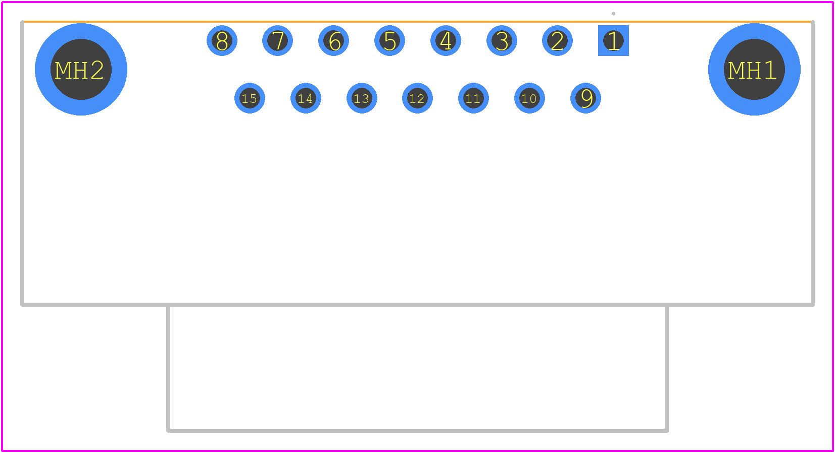 DS1037-01-15FNAKSI74 - Connfly PCB footprint - Other - Other - DS1037-01-15FNAKSI74-2