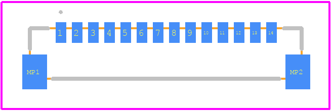 2147210141 - Molex PCB footprint - Other - Other - 2147210141