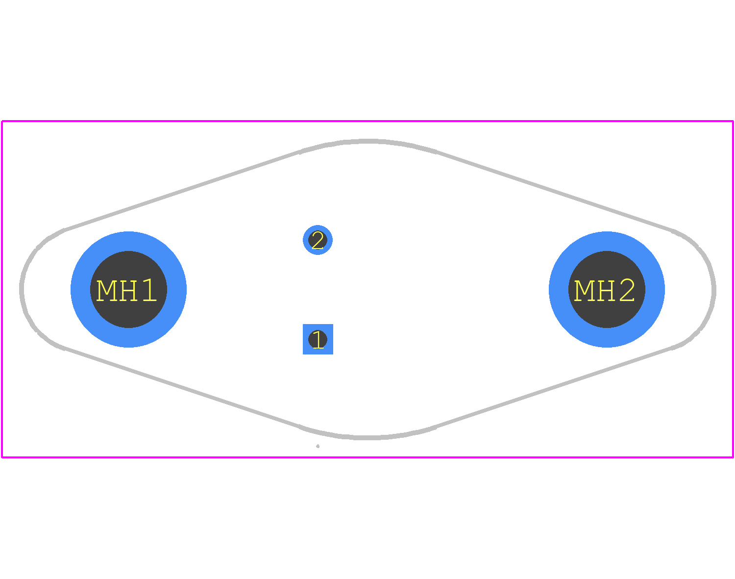 2N4232 TIN/LEAD - Central Semiconductor PCB footprint - Other - Other - TO-66