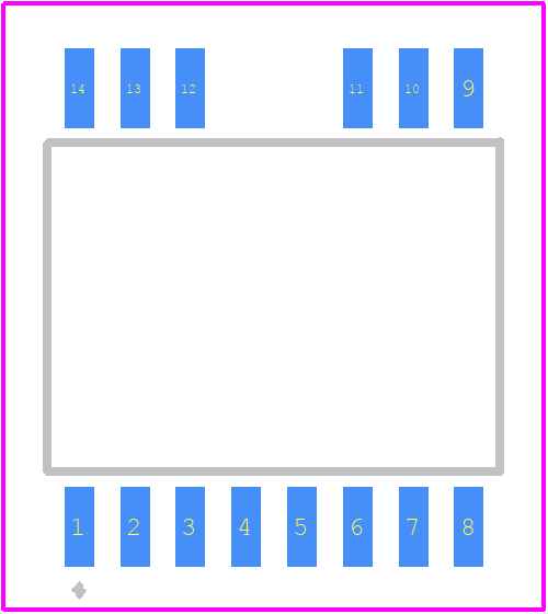 2EDR7259XXUMA1 - Infineon PCB footprint - Other - Other - 2EDR7259XXUMA1-5