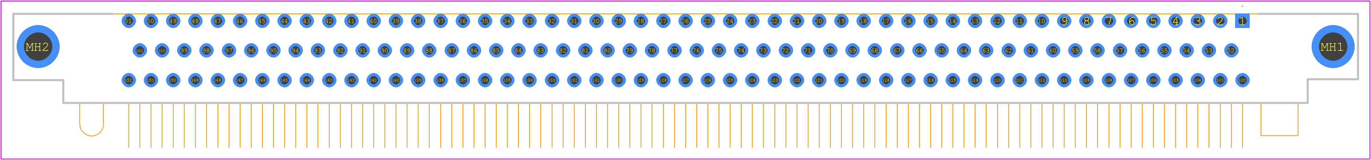 RM352-152-312 - Molex PCB footprint - Other - Other - RM352-152-312-1