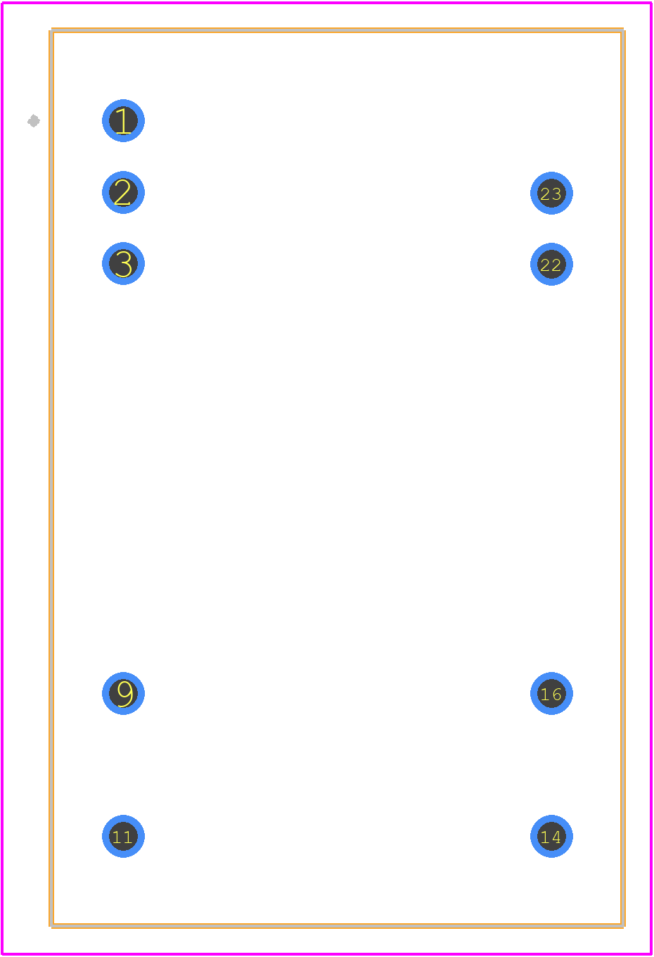 SCW12C-15 - Mean Well PCB footprint - Other - Other - SCW12B-05