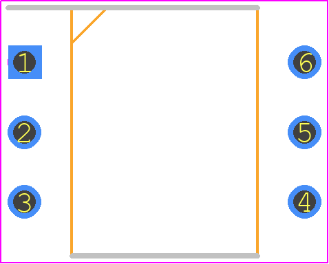 K3022PG - Vishay PCB footprint - Dual-In-Line Packages - Dual-In-Line Packages - DIP-6, 400 mil_2024