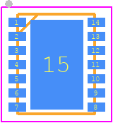 R1810L003A-E2 - Nisshinbo PCB footprint - Small Outline No-lead - Small Outline No-lead - R1810L003A-E2