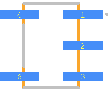 GT11MSCBETR - LITTELFUSE PCB footprint - Other - Other - GT11MSCBE