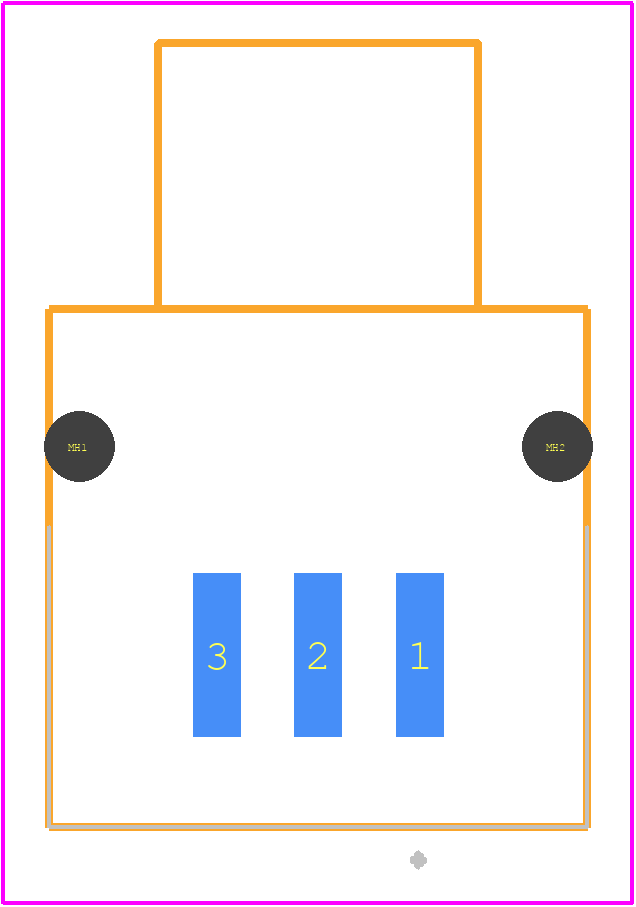 TRASM3MX - Switchcraft PCB footprint - Other - Other - TRASM3MX-1