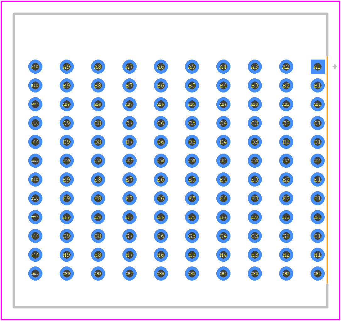 194567 - TE Connectivity PCB footprint - Other - Other - 194567