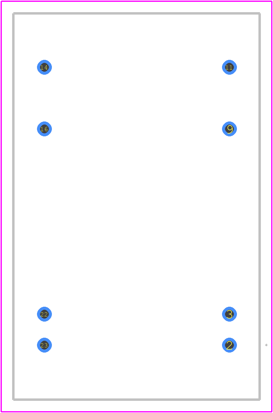 SCWN06B-12 - Mean Well PCB footprint - Other - Other - 24-DIP Module, 8 Leads_2025-2