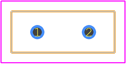BFC236545223 - Vishay PCB footprint - Other - Other - BFC236545223-2