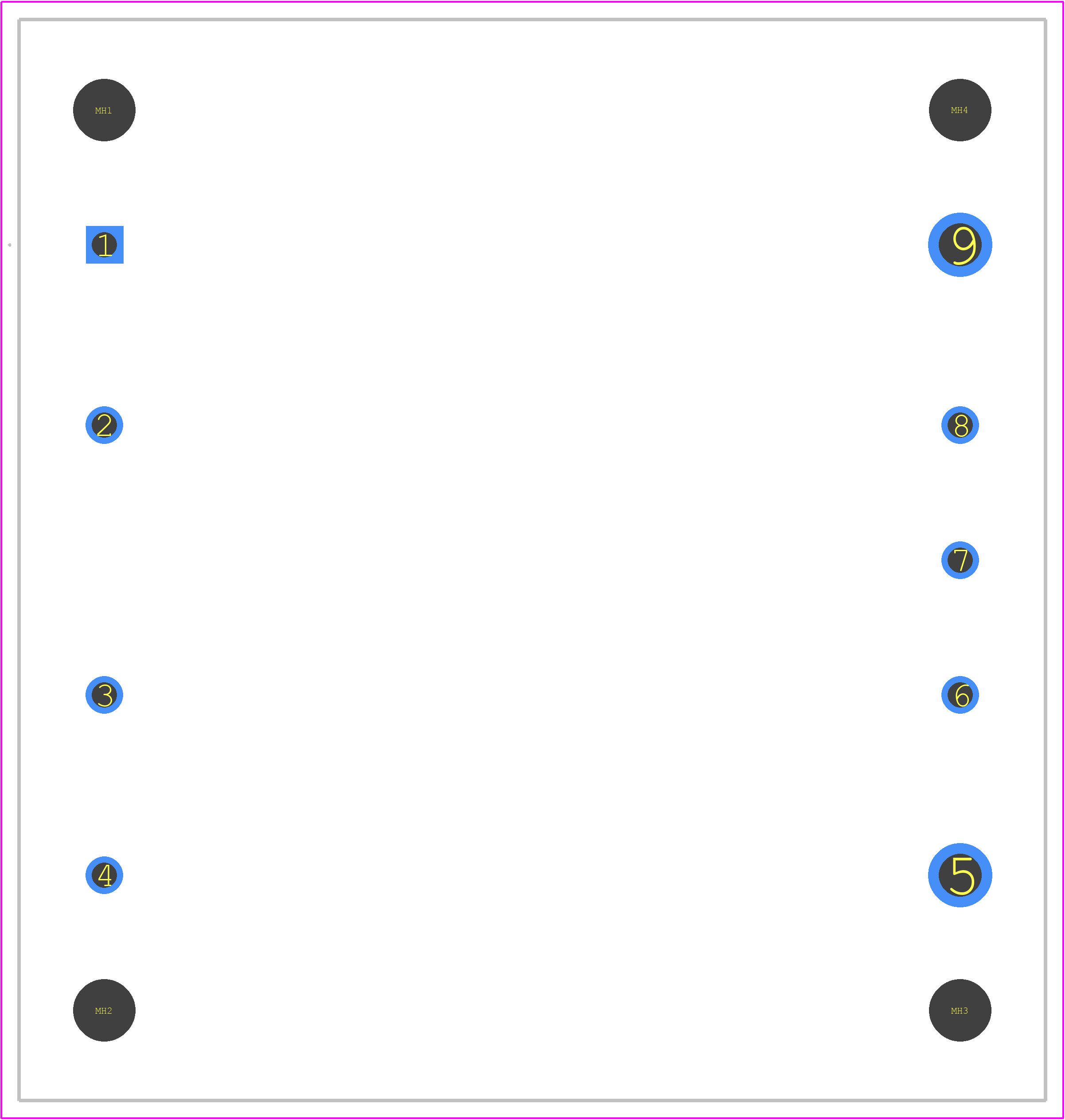 CHB150-48S24N - Cincon PCB footprint - Other - Other - CHB150-48S24N-2