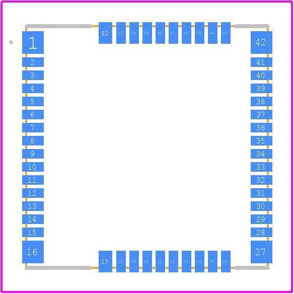 LMG3522R030QRQSTQ1 - Texas Instruments PCB footprint - Other - Other - LMG3522R030QRQSTQ1-4