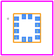 ADXL367BCCZ - Analog Devices PCB footprint - Other - Other - ADXL367BCCZ-1