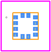 ADXL367BCCZ-RL - Analog Devices PCB footprint - Other - Other - CC-12-4