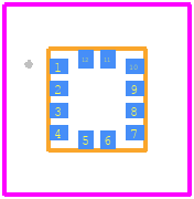ADXL367U8-BCCZ-RL - Analog Devices PCB footprint - Other - Other - ADXL367U8-BCCZ-RL-1