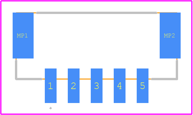 5055750540 - Molex PCB footprint - Other - Other - 5055750540-2