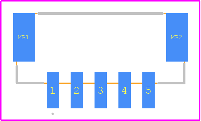 5055750551 - Molex PCB footprint - Other - Other - 5055750551-2