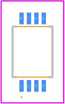 NJM2068V-TE2 - Nisshinbo PCB footprint - Other - Other - SSOP8